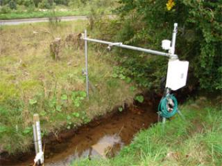 Automated turbidity and water level/stage-discharge measurements