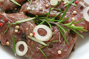 Lamb and rosemary