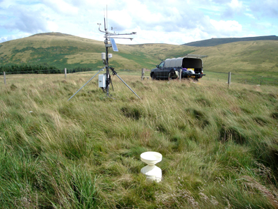 Fig. 1b Sourhope (ECN site) weather station